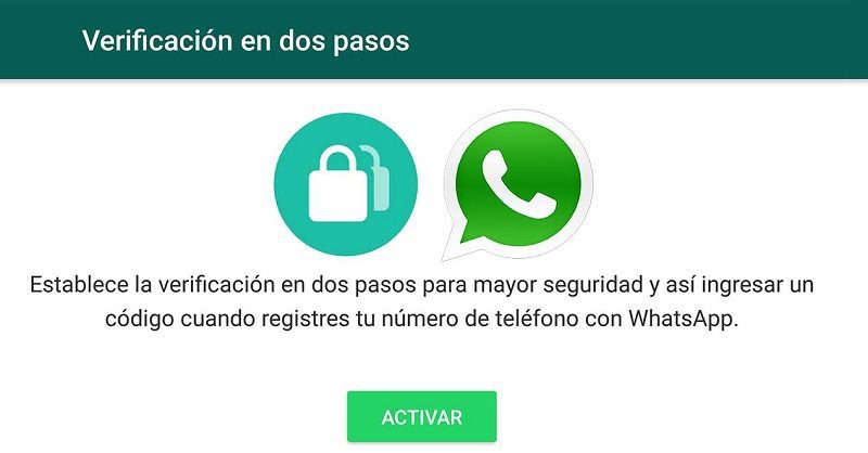 Razones para activar la verificación en dos pasos de WhatsApp